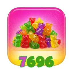 7696